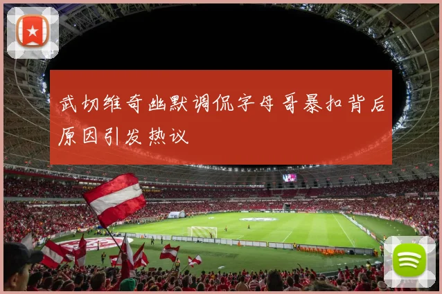 武切维奇幽默调侃字母哥暴扣背后原因引发热议